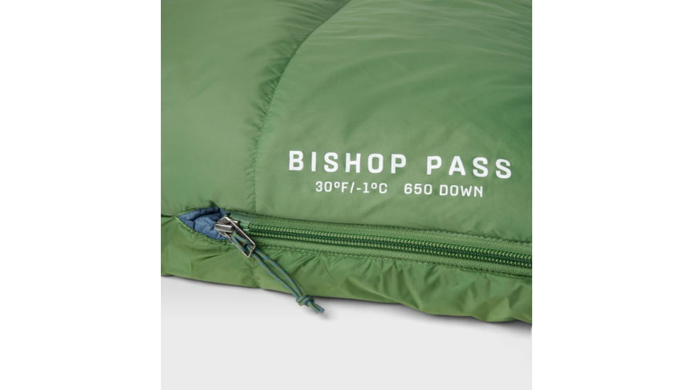 Mountain Hardwear Bishop Pass 30F/-1C Sleeping Bag, Fernwood, M, 2105582-308-LNGxLH