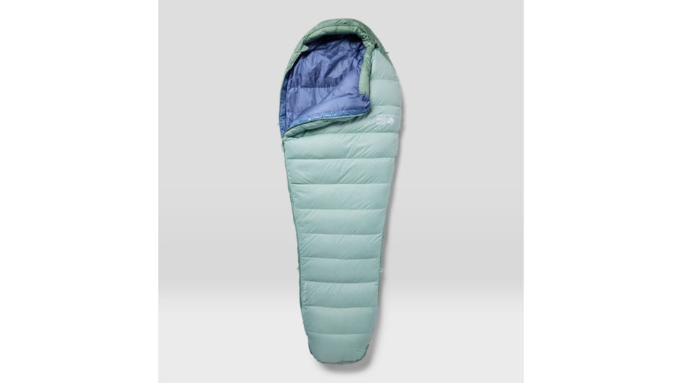 Mountain Hardwear Bishop Pass W 30F/-1C Sleeping Bag - Womens, Mineral Spring, XXL, 2105612-334-LNGxRH
