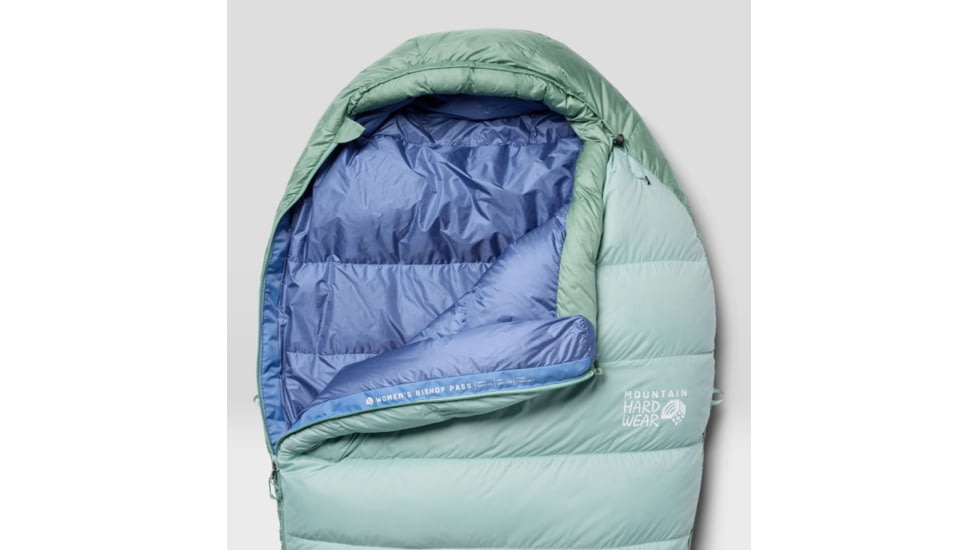Mountain Hardwear Bishop Pass W 30F/-1C Sleeping Bag - Womens, Mineral Spring, XXL, 2105612-334-LNGxRH