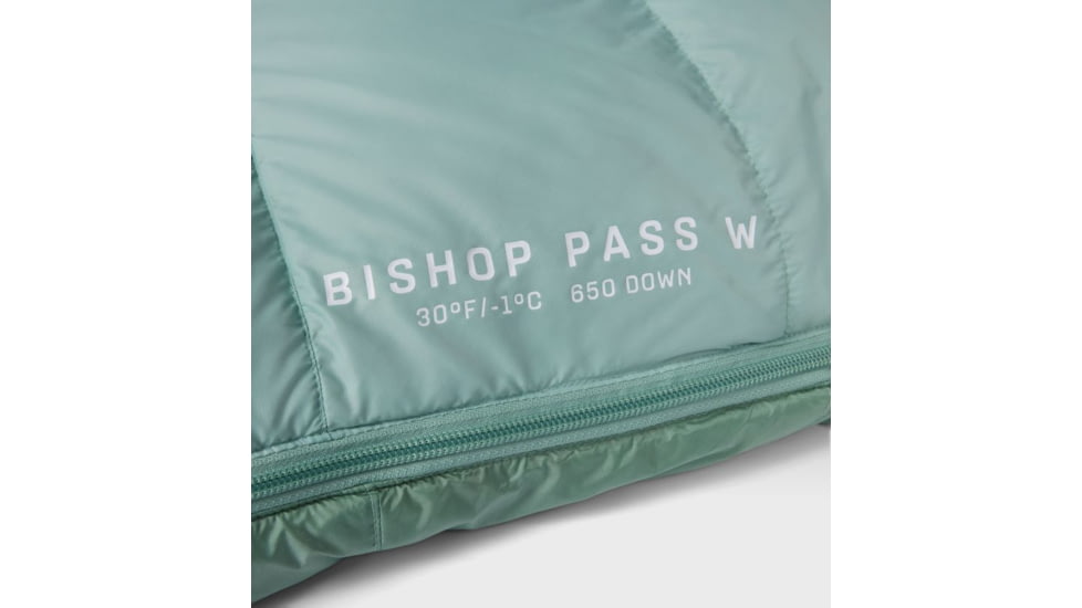 Mountain Hardwear Bishop Pass W 30F/-1C Sleeping Bag - Womens, Mineral Spring, XXL, 2105612-334-LNGxRH
