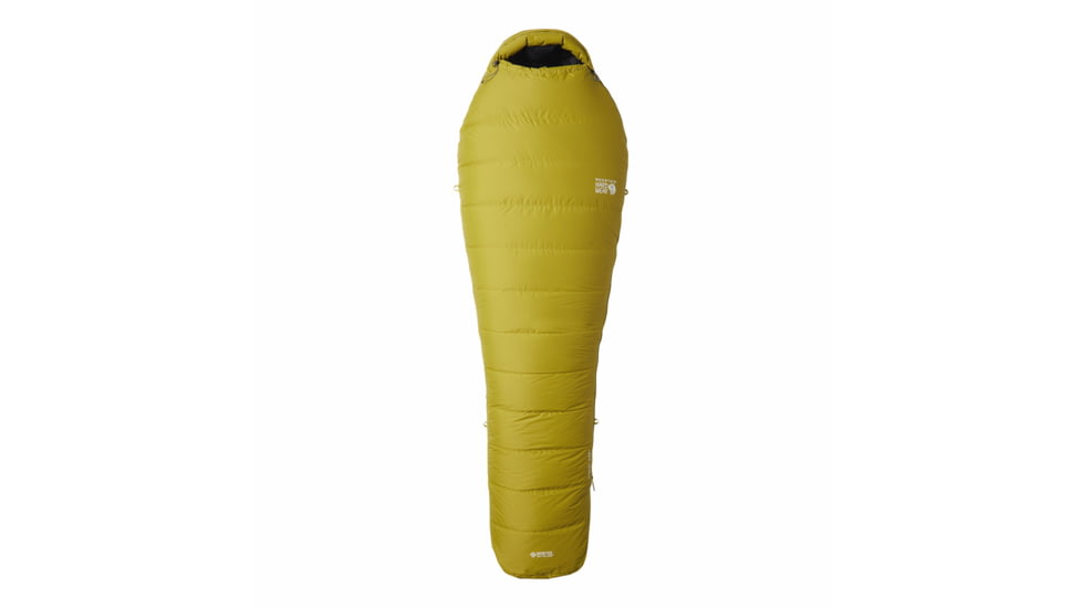 Mountain Hardwear BishopPass Gore-Tex 0F/-18C Sleeping Bag, Left Hand, Moon Moss, Regular, 1997771356-Moon Moss-REG-LH