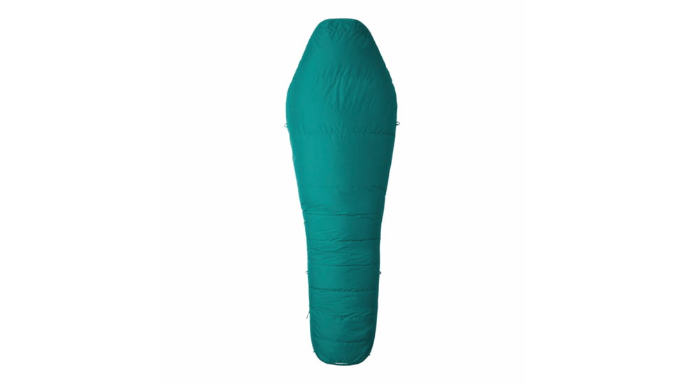 Mountain Hardwear BishopPass Gore-Tex 15F/-9C Sleeping Bag, Right Hand, Viridian, Regular, 1997781347-Viridian-REG-RH