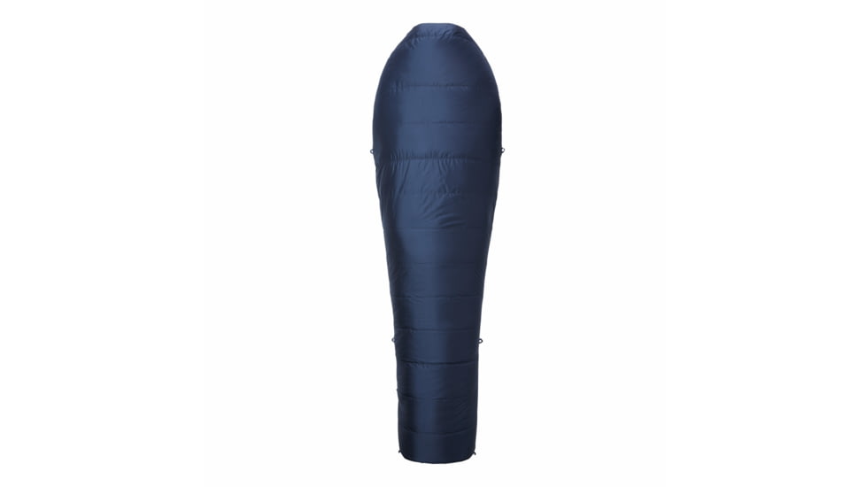 Mountain Hardwear BishopPass M30F/-1C Sleeping Bag, Left Hand, Light Zinc, Regular, 1916981441-Light Zinc-REG-LH