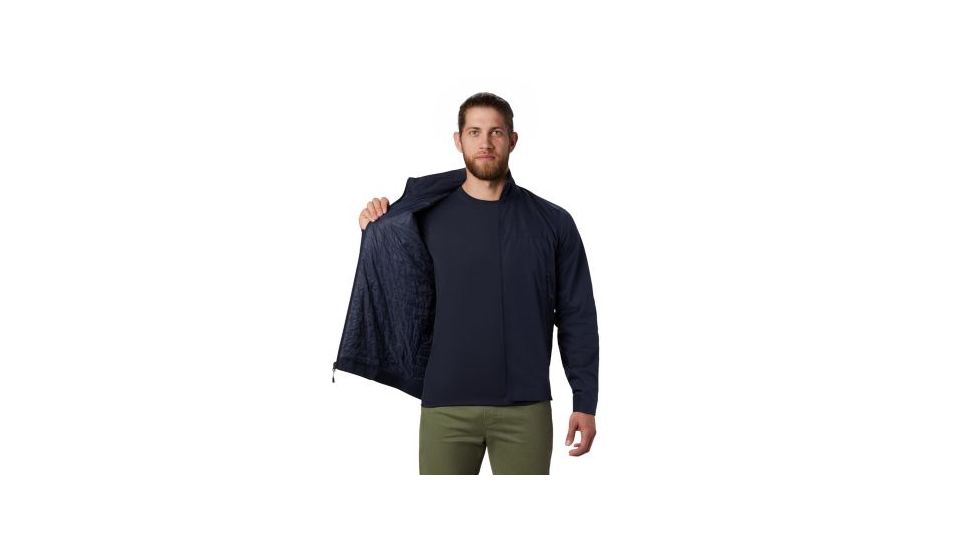 Mountain Hardwear Boultway Jacket - Mens, Dark Zinc, Medium, 1851421406-M