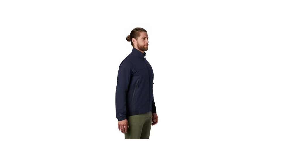 Mountain Hardwear Boultway Jacket - Mens, Dark Zinc, Medium, 1851421406-M