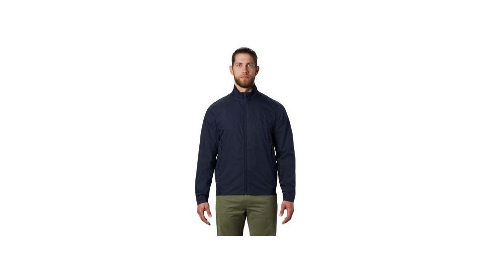 Mountain Hardwear Boultway Jacket - Mens, Dark Zinc, Medium, 1851421406-M