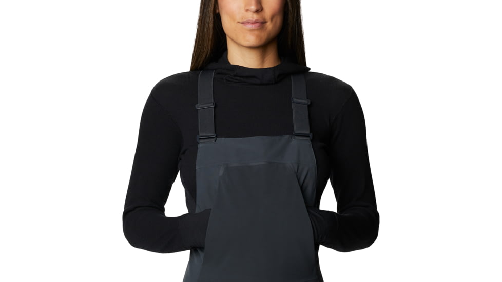 Mountain Hardwear Boundary Line Gore-Tex Insulated Bib - Women's, Dark Storm, Extra Large, Regular, OL7790004-XL-R