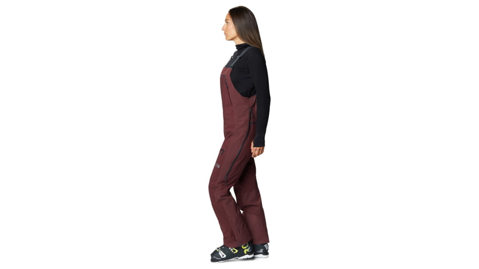 Mountain Hardwear Boundary Line Gore-Tex Insulated Bib - Women's, Washed Raisin, Small, Regular, OL7790629-S-R
