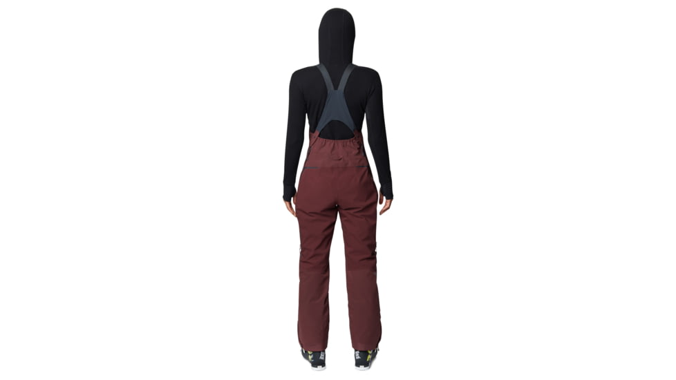 Mountain Hardwear Boundary Line Gore-Tex Insulated Bib - Women's, Washed Raisin, Small, Regular, OL7790629-S-R