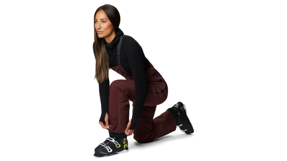 Mountain Hardwear Boundary Line Gore-Tex Insulated Bib - Women's, Washed Raisin, Small, Regular, OL7790629-S-R