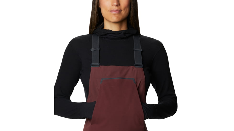 Mountain Hardwear Boundary Line Gore-Tex Insulated Bib - Women's, Washed Raisin, Small, Regular, OL7790629-S-R