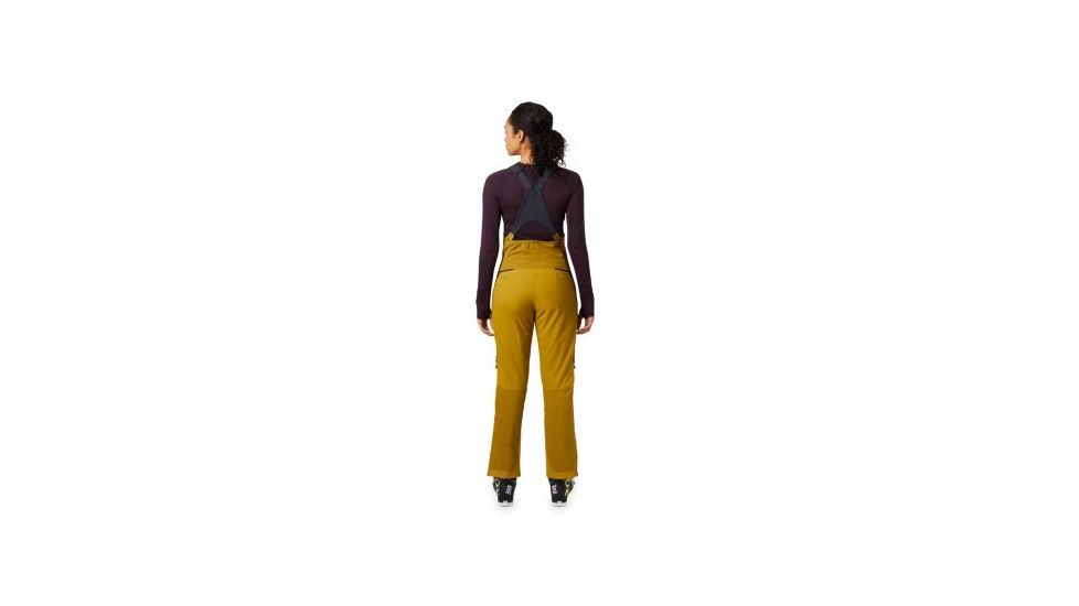 Mountain Hardwear Boundary Line Gore-Tex Insulated Bib - Womens, Dark Bolt, Large, Regular, 1850671236-L-R