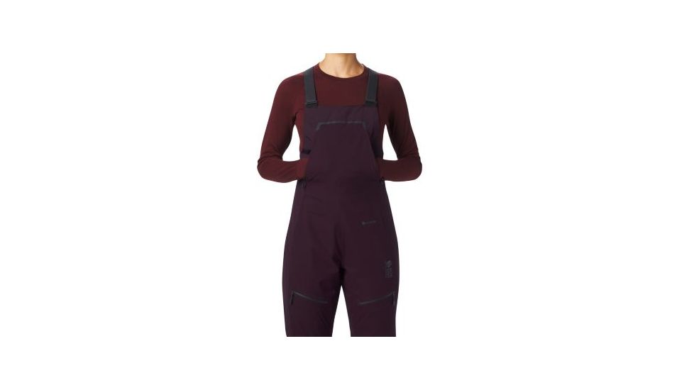 Mountain Hardwear Boundary Line Gore-Tex Insulated Bib - Womens, Darkest Dawn, Large, Regular, 1850671509-L-R