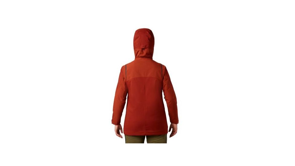 Mountain Hardwear Boundary Line Gore-Tex Insulated Jacket - Womens, Rusted, Large, 1850741801-L