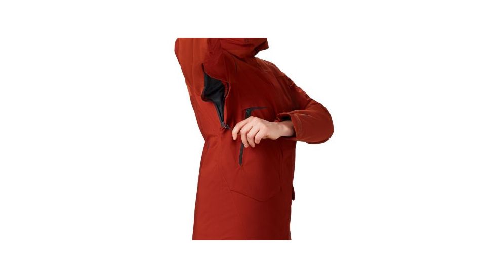 Mountain Hardwear Boundary Line Gore-Tex Insulated Jacket - Womens, Rusted, Large, 1850741801-L