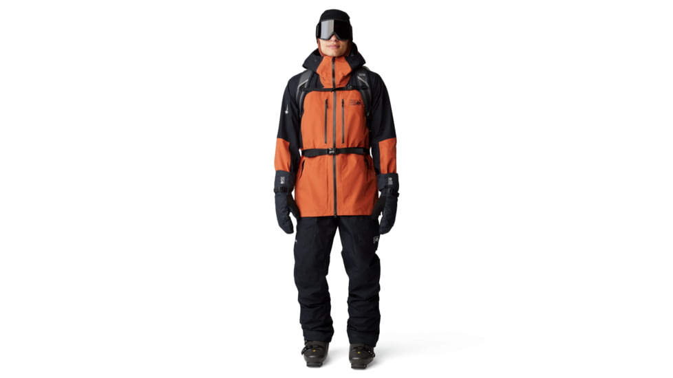 Mountain Hardwear Boundary Ridge GORE-TEX Bib - Mens, 009, SxR, 2043301-009-SxR