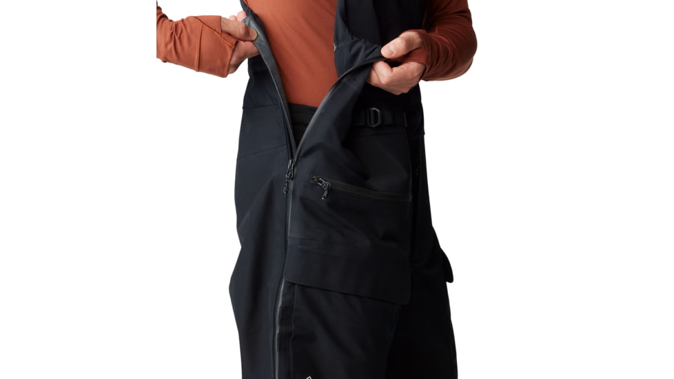 Mountain Hardwear Boundary Ridge GORE-TEX Bib - Mens, 009, SxR, 2043301-009-SxR