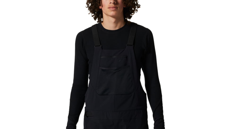 Mountain Hardwear Boundary Ridge Gore-Tex Bib - Mens, Black, Medium, Regular, 1942821010-Black-M-R