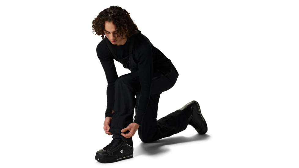 Mountain Hardwear Boundary Ridge Gore-Tex Bib - Mens, Black, Medium, Regular, 1942821010-Black-M-R