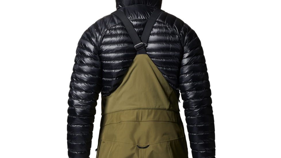 Mountain Hardwear Boundary Ridge Gore-Tex Bib - Mens, Combat Green, Small, Long, 1942821353-Combat Green-S-L