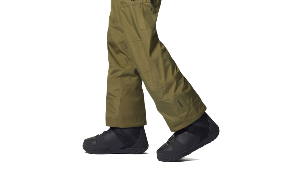 Mountain Hardwear Boundary Ridge Gore-Tex Bib - Mens, Combat Green, Small, Long, 1942821353-Combat Green-S-L