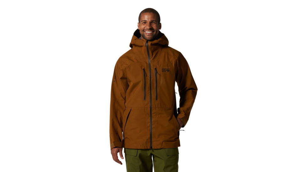 Mountain Hardwear Boundary Ridge Gore Tex Jacket - Men's, Large, Golden Brown, 1942811233-Golden Brown-L