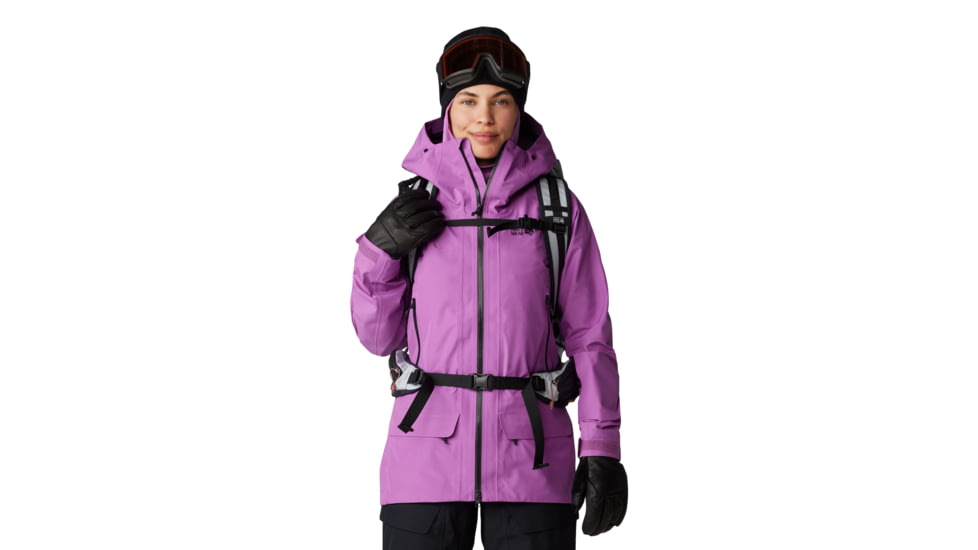 Mountain Hardwear Boundary Ridge Gore Tex Jacket - Womens, Lilac Glow, Extra Large, 2043201537-XL