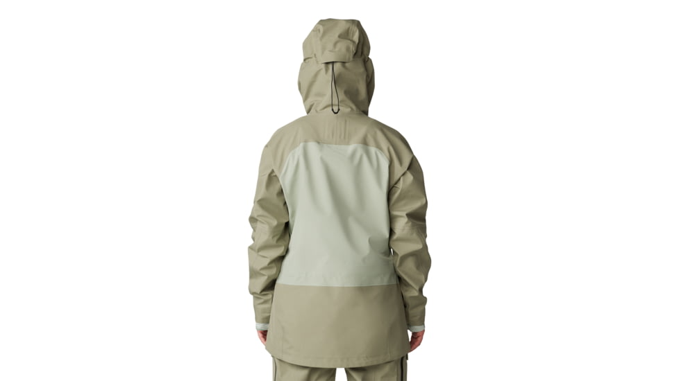 Mountain Hardwear Boundary Ridge Gore Tex Jacket - Womens, Mantis Green, White Sage, Large, 2043201361-L