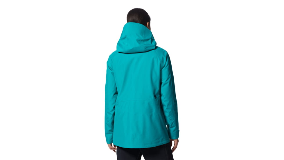 Mountain Hardwear Boundary Ridge Gore Tex Jacket - Womens, Synth Green, Large, 1943021360-Synth Green-L