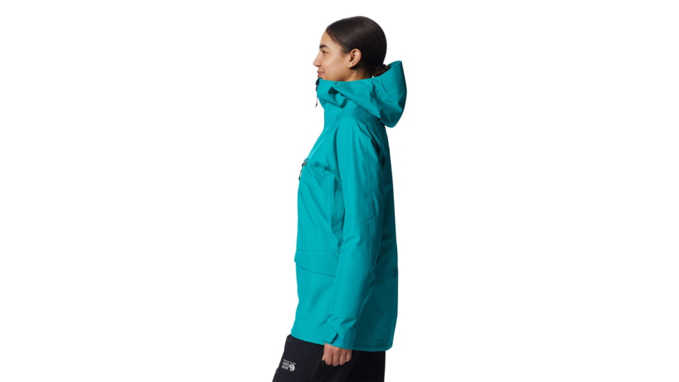 Mountain Hardwear Boundary Ridge Gore Tex Jacket - Womens, Synth Green, Large, 1943021360-Synth Green-L