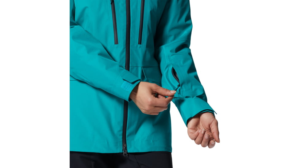 Mountain Hardwear Boundary Ridge Gore Tex Jacket - Womens, Synth Green, Large, 1943021360-Synth Green-L