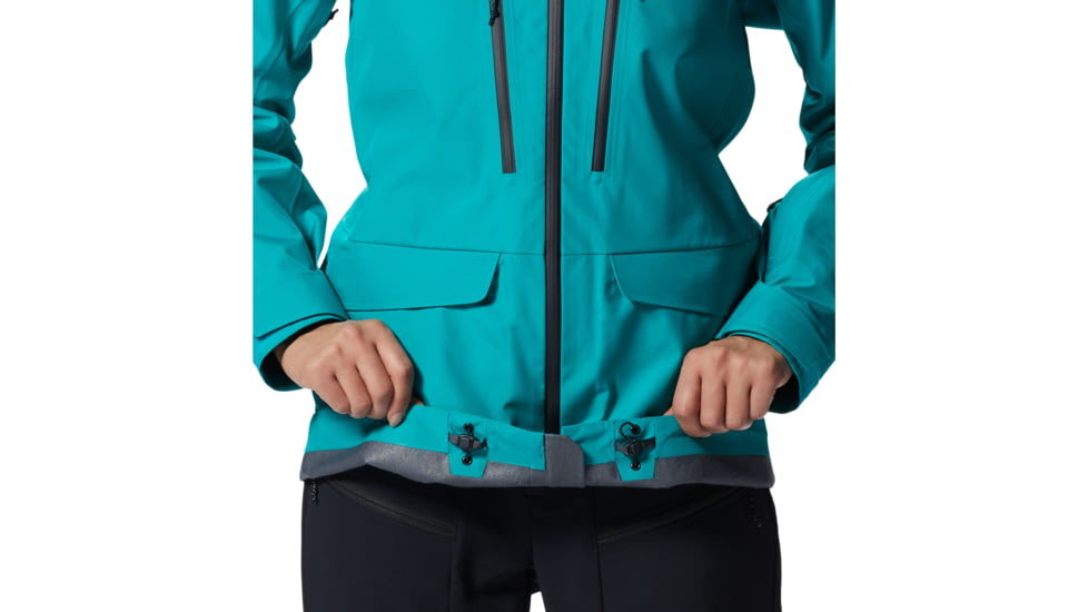 Mountain Hardwear Boundary Ridge Gore Tex Jacket - Womens, Synth Green, Large, 1943021360-Synth Green-L