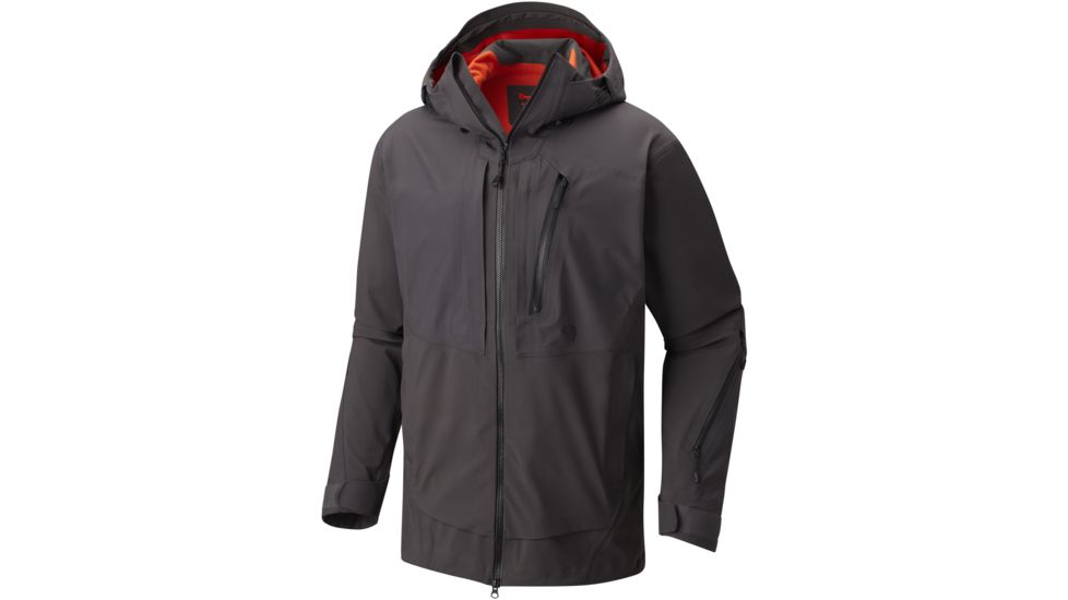 Mountain Hardwear BoundarySeeker Jacket - Men's-Shark-Large