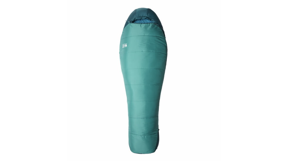 Mountain Hardwear Bozeman 30F/-1C Sleeping Bag, Right Hand, Washed Turq, Long, 1892052447-W-LNG-RH