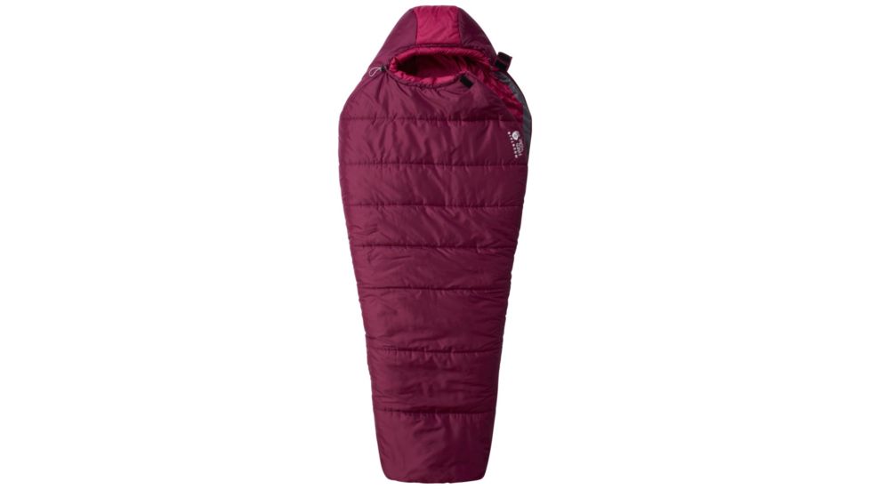 Mountain Hardwear Bozeman Torch Women's Sleeping Bag - Women's, Dark Raspberry, Long 1587402520-LNG-L