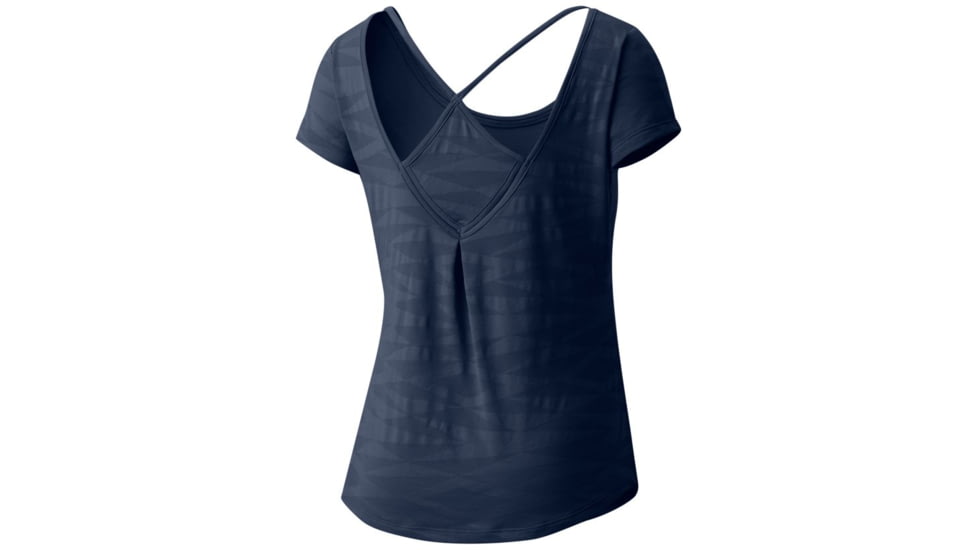 Mountain Hardwear Breeze VNT Short Sleeve T-Shirt - Women's, Dark Zinc, M 1788091406-M