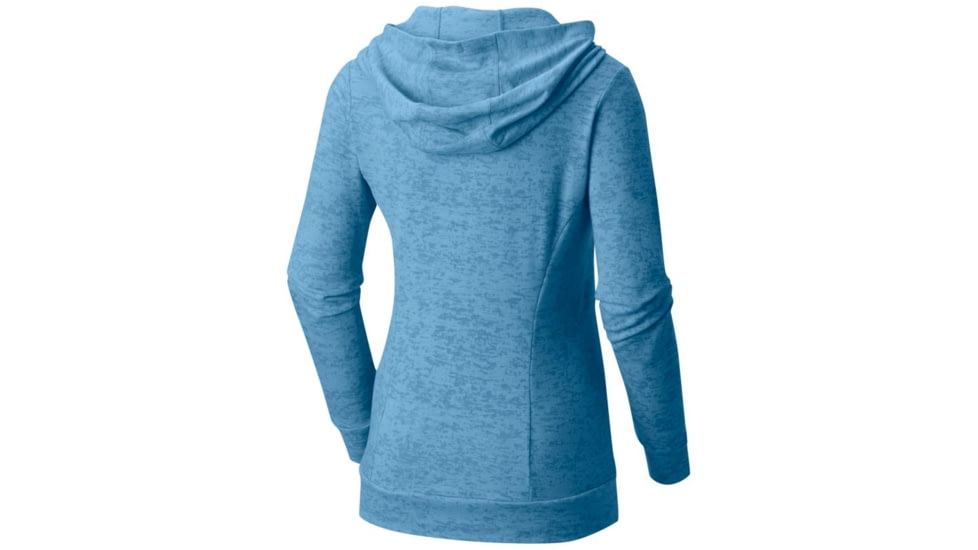 Mountain Hardwear Burned Out Full Zip Hoody - Women's, Storm Cloud, S 1708711440-S