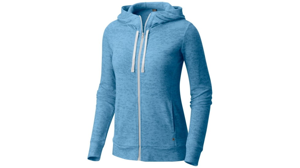 Mountain Hardwear Burned Out Full Zip Hoody - Women's, Storm Cloud, S 1708711440-S