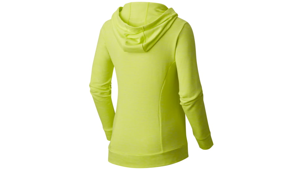 Mountain Hardwear Burned Out Full Zip Hoody - Women's-Sticky Note-X-Small, OL0369717-XS