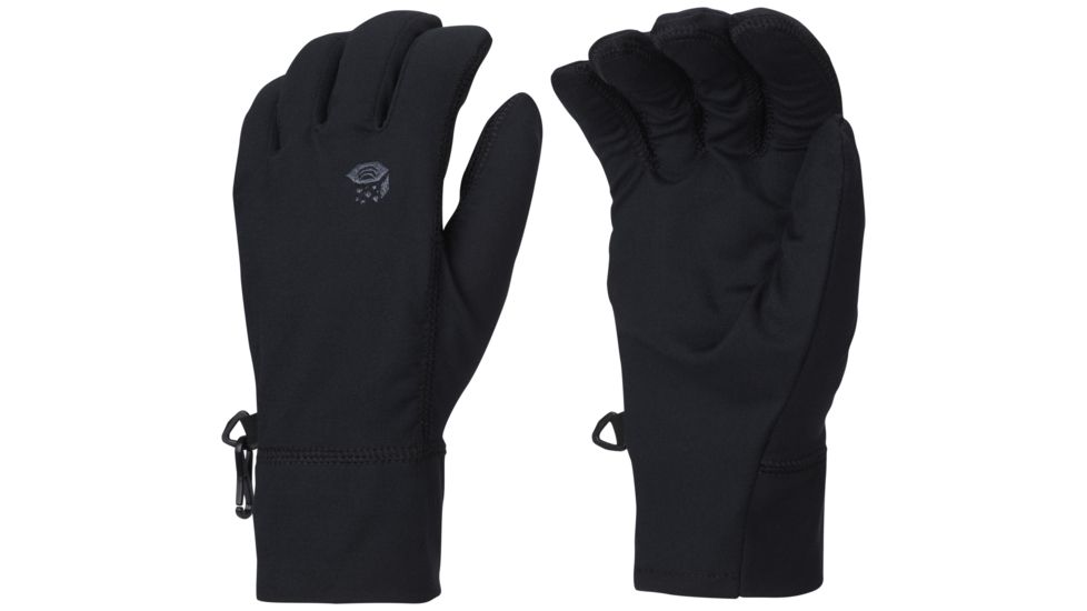 Mountain Hardwear Butter Glove - Mens-Black-X-Large