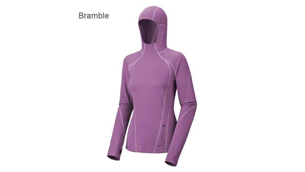 Mountain Hardwear Butter Topper Long Sleeve - Women's - Thunderbird Red-Large