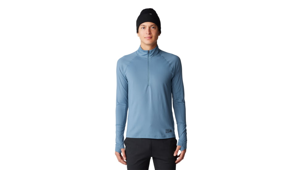 Mountain Hardwear Butter Up Long Sleeve Half Zip Top - Men's, 444, S, 2084661-444-S