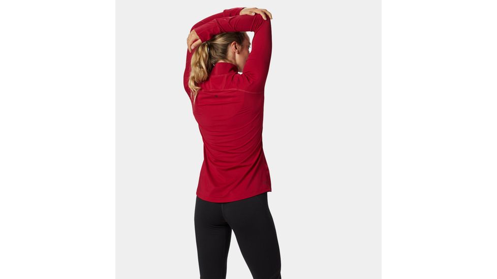 Mountain Hardwear Butterlicious Long Sleeve 1/2 Zip, Cranstand, M, 1616101624-M