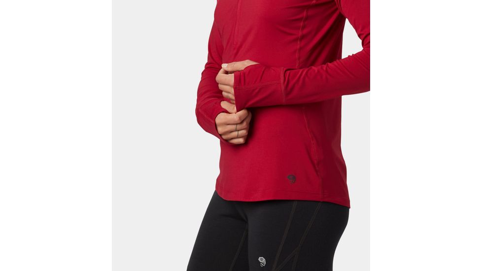 Mountain Hardwear Butterlicious Long Sleeve 1/2 Zip, Cranstand, M, 1616101624-M
