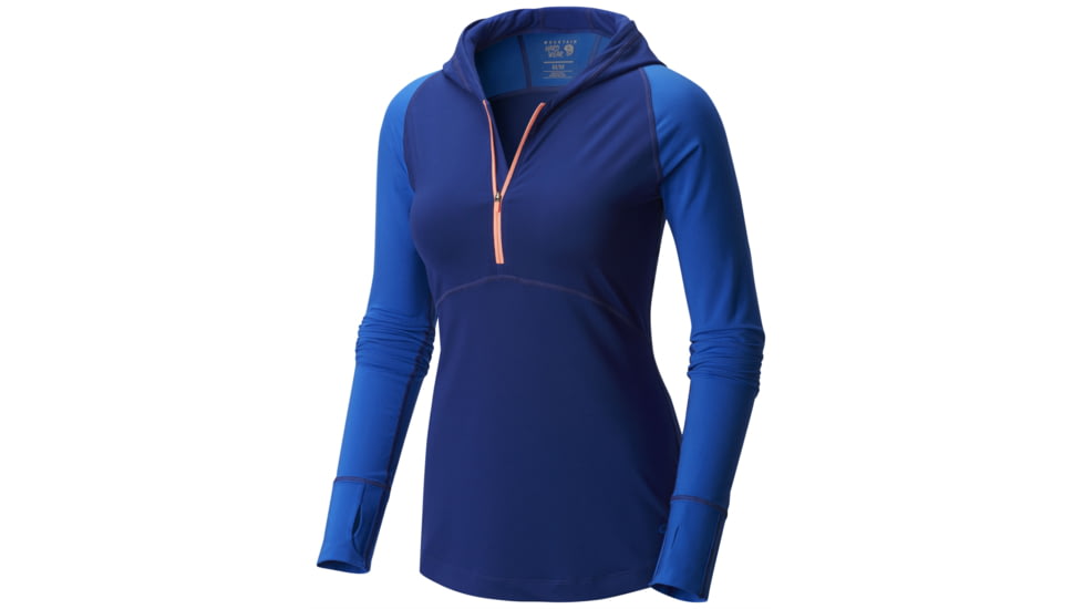 Mountain Hardwear Butterlicious Long Sleeve Hoodie - Women's-Dynasty-Medium