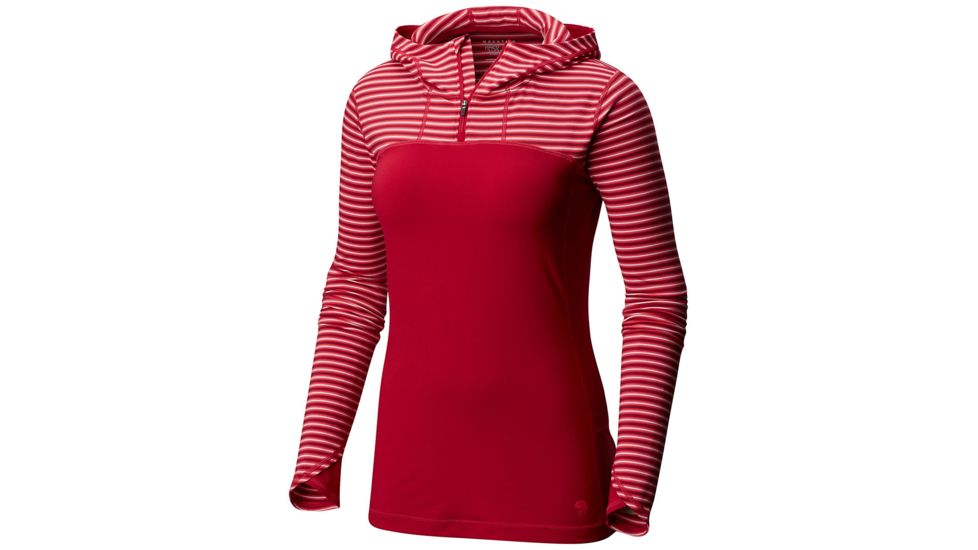 Mountain Hardwear Butterlicious Long Sleeve Hoody, Cranstand, S, 1732931623-S