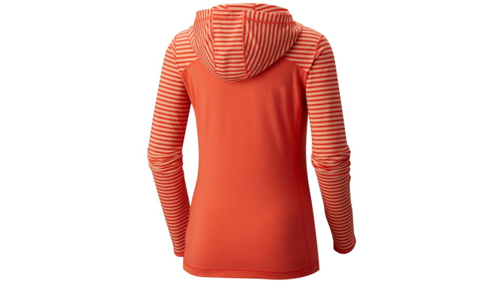 Mountain Hardwear Butterlicious Long Sleeve Hoody - Women's, Bright Ember, M 1732931868-M