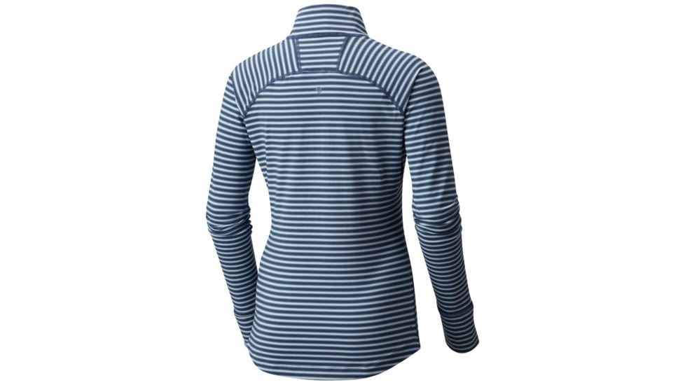 Mountain Hardwear Butterlicious Stripe Long Sleeve - Women's, Inkwell, M 1665241419-M