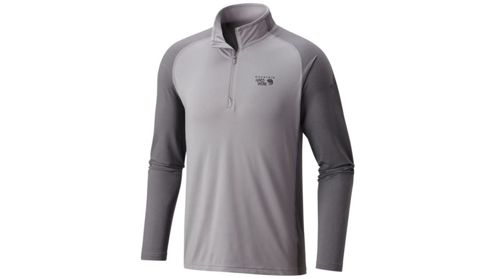 Mountain Hardwear Butterman 1/2 Zip - Men's, Manta Grey, Shark, XXL 1617561074-XXL