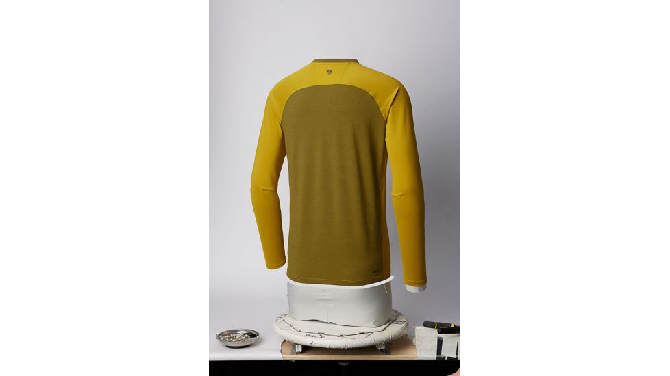 Mountain Hardwear Butterman Crew, Dark Citron, M, 1617591358-M